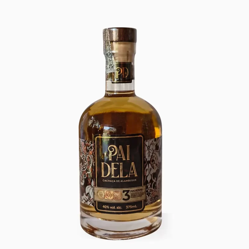 Cachaça Pai Dela - Blend Três Madeiras (375ml)