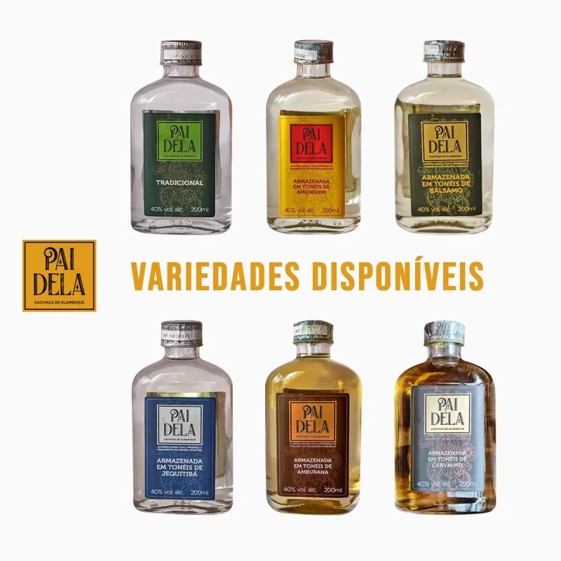 Kit - Cachaça Pai Dela - 12 Unidades (200ml) - Image 2