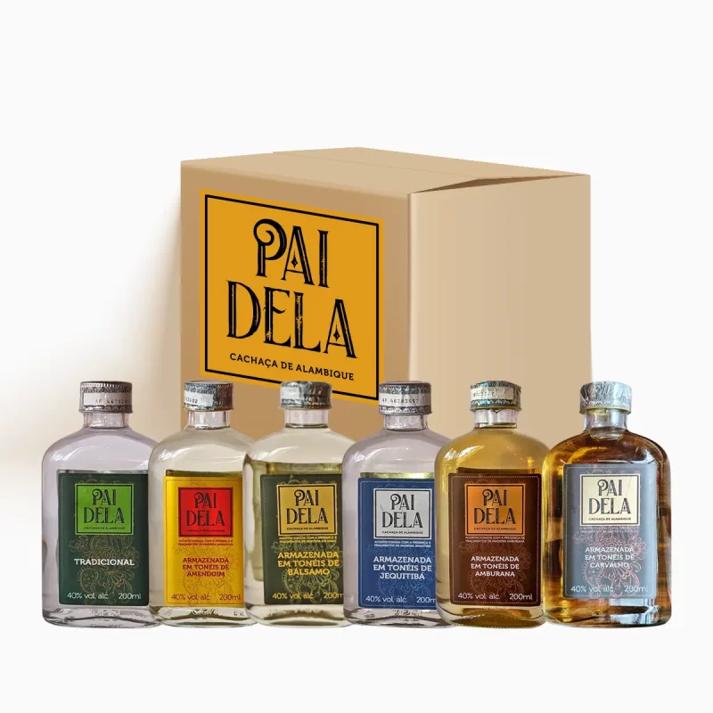 Kit - Cachaça Pai Dela - 6 Unidades (200ml)
